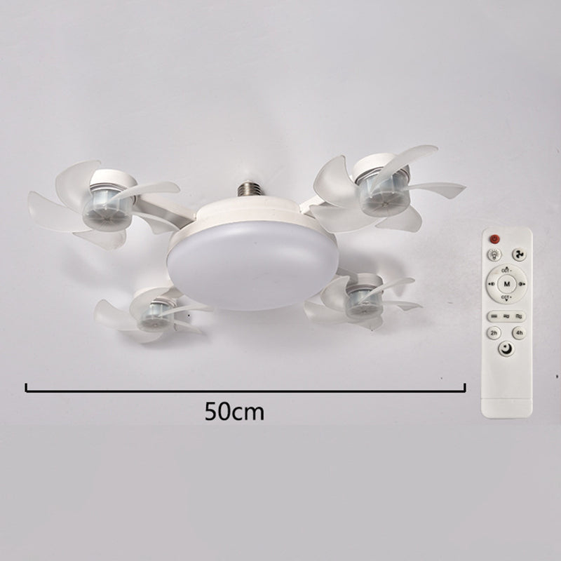 Ceiling Fan Light – 2-in-1 Silent LED with Remote