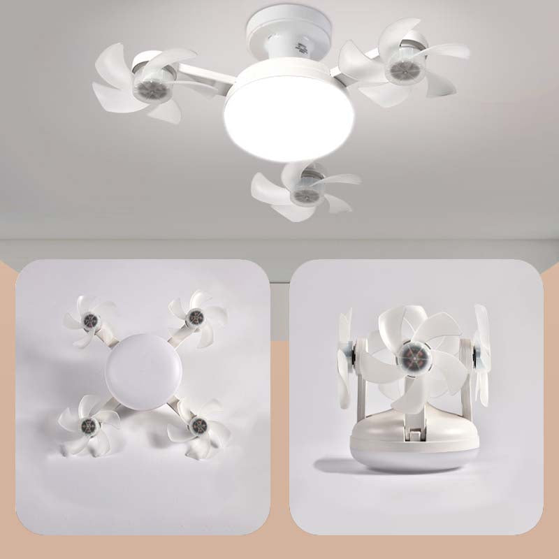 Ceiling Fan Light – 2-in-1 Silent LED with Remote