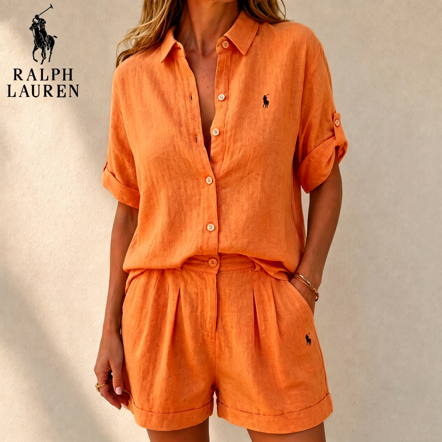 Women’s Linen Casual Two-Piece Set