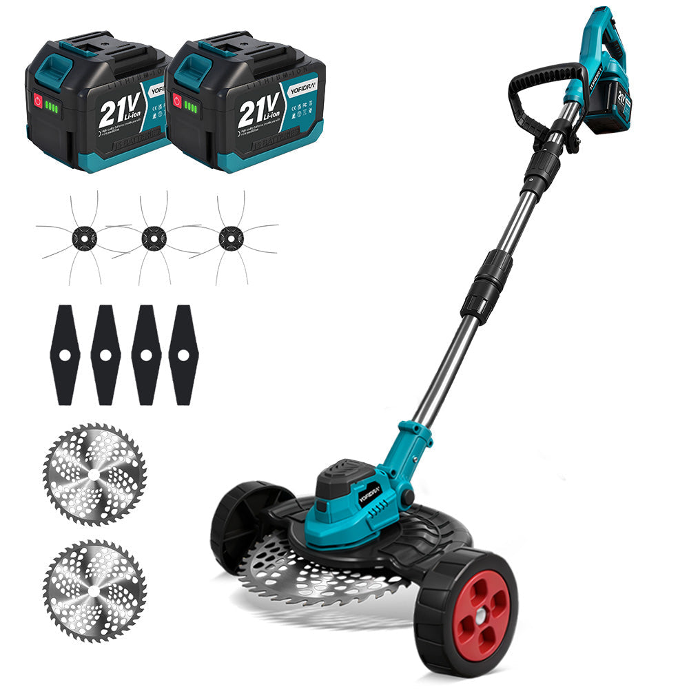 9 Inch Brushless Cordless Grass Trimmer Kit
