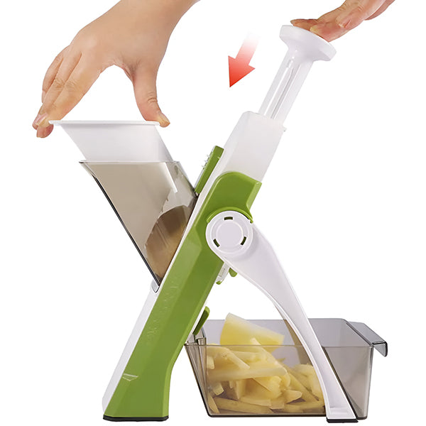 Multifunctional fruit and vegetable slicer