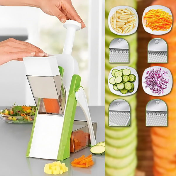 Multifunctional fruit and vegetable slicer